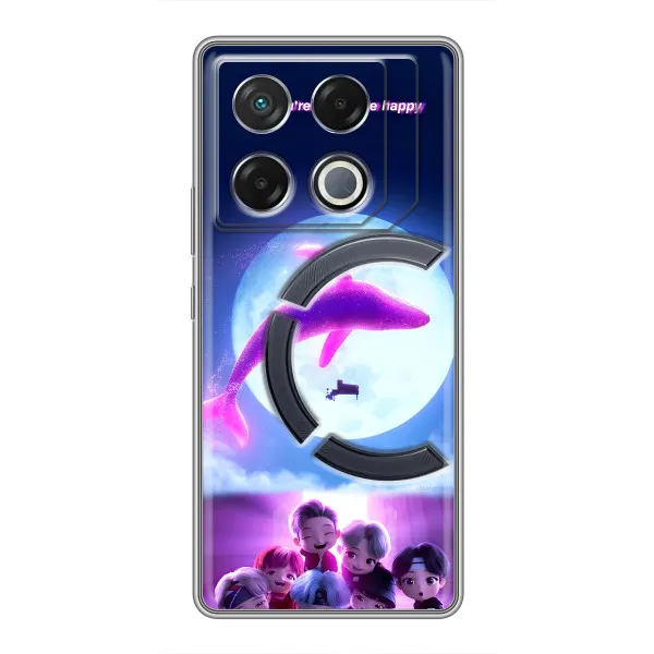 Чехол с принтом «КИТ BTS» для Infinix GT 20 Pro
