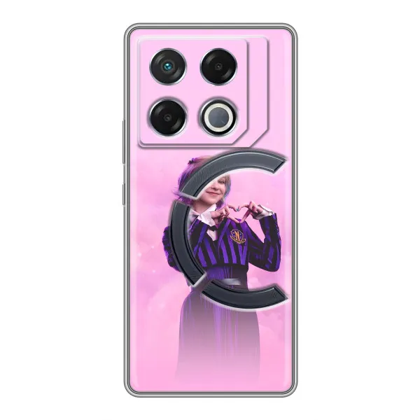 Чехол с принтом «Яркая Энид Уэнздей» для Infinix GT 20 Pro Чехол с принтом «Яркая Энид Уэнздей» для Infinix GT 20 Pro