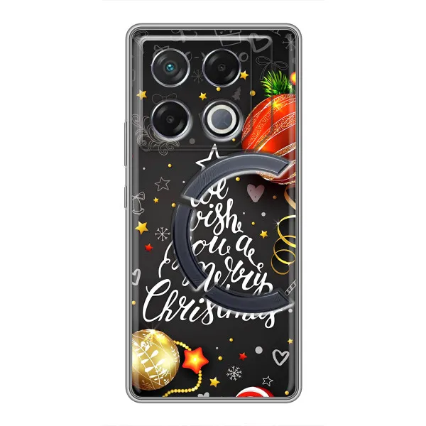 Чехол с принтом «Елочка» для Infinix GT 20 Pro Чехол с принтом «Елочка» для Infinix GT 20 Pro