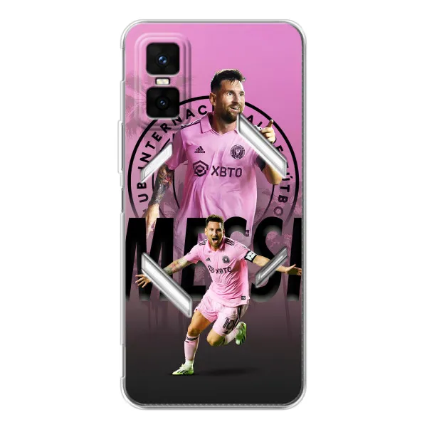 Чехол с принтом «Messi Miami» для Infinix GT 30 Pro
