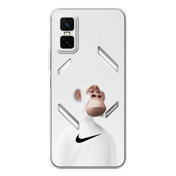 Чехол с принтом «обезьяна NFT Nike» для Infinix GT 30 Pro Чехол с принтом «обезьяна NFT Nike» для Infinix GT 30 Pro