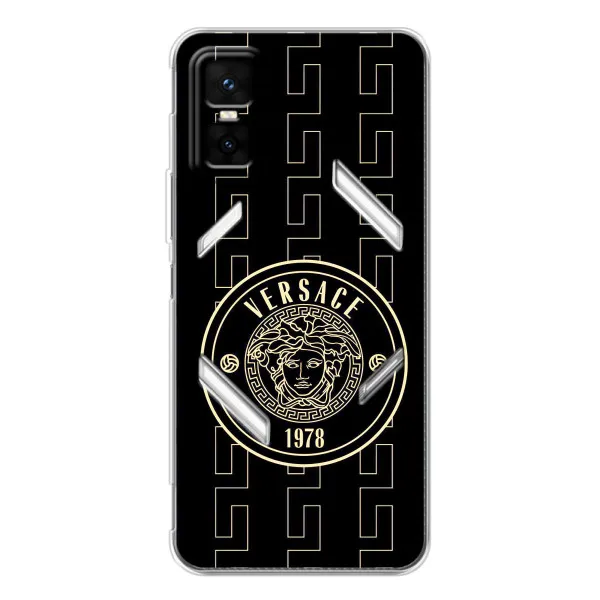 Чехол с принтом «Лого Версаче» для Infinix GT 30 Pro