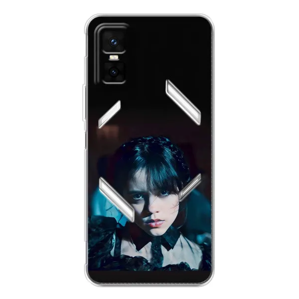 Чехол с принтом «взгляд Уэнздей» для Infinix GT 30 Pro