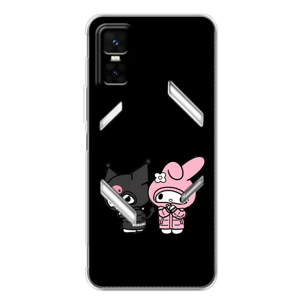 Чехол с принтом «Куроми и Мелоди» для Infinix GT 30 Pro Чехол с принтом «Куроми и Мелоди» для Infinix GT 30 Pro