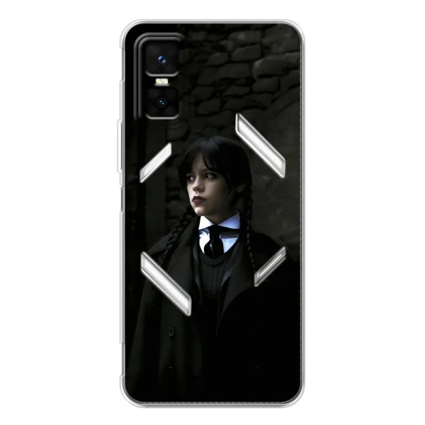 Чехол с принтом «Темный стиль Уэнздей» для Infinix GT 30 Pro Чехол с принтом «Темный стиль Уэнздей» для Infinix GT 30 Pro