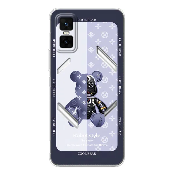 Чехол с принтом «Медвежонок LV» для Infinix GT 30 Pro Чехол с принтом «Медвежонок LV» для Infinix GT 30 Pro