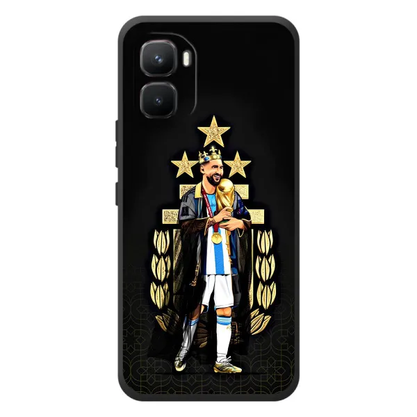 Чехол с принтом «Месси Король» для Infinix GT 50 Pro