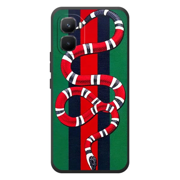 Чехол с принтом «Gucci змия» для Infinix GT 50 Pro Чехол с принтом «Gucci змия» для Infinix GT 50 Pro