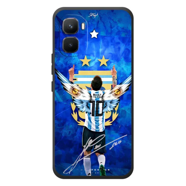 Чехол с принтом «Месси Аргентина» для Infinix GT 50 Pro Чехол с принтом «Месси Аргентина» для Infinix GT 50 Pro