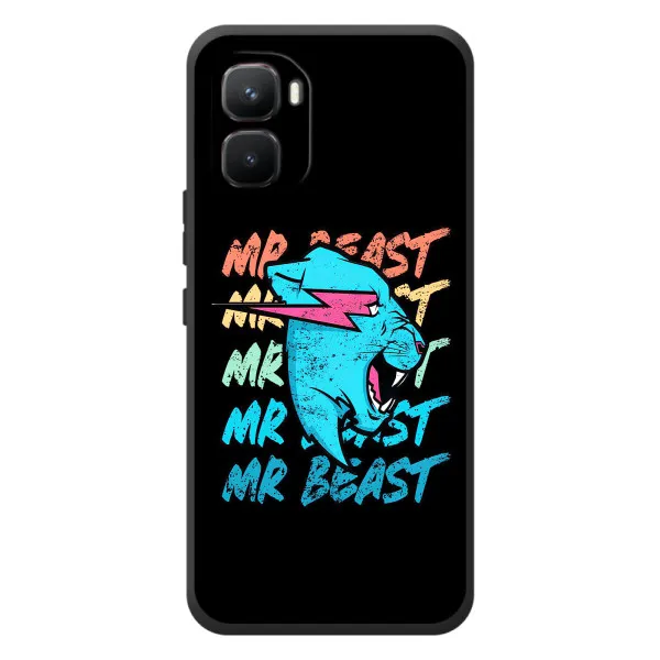 Чехол с принтом «logo Mr beast» для Infinix GT 50 Pro