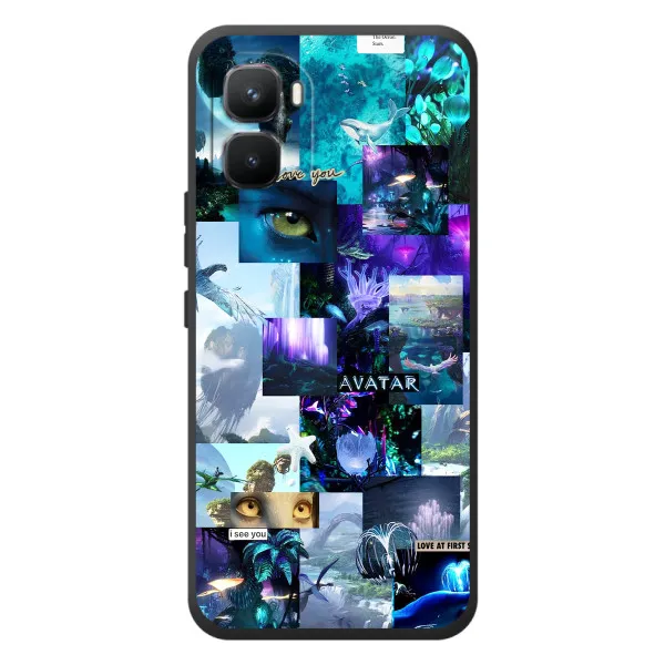 Чехол с принтом «коллаж Аватар» для Infinix GT 50 Pro