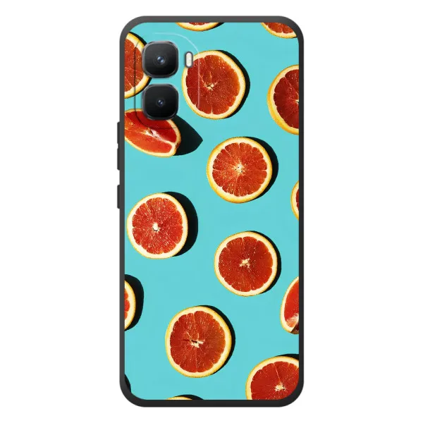 Чехол с принтом «Грейпфрут» для Infinix GT 50 Pro
