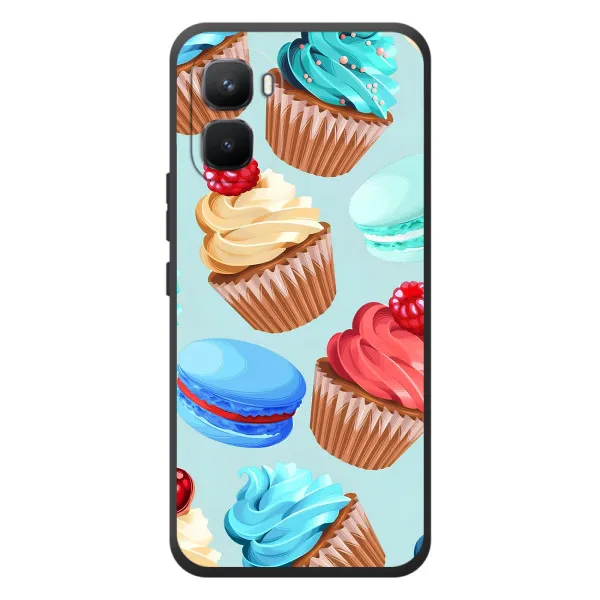 Чехол с принтом «Кексики» для Infinix GT 50 Pro