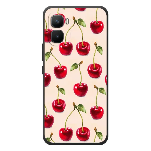 Чехол с принтом «Вишня» для Infinix GT 50 Pro