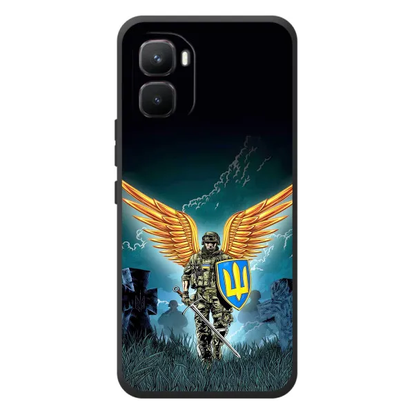 Чехол с принтом «Солдат ЗСУ» для Infinix GT 50 Pro