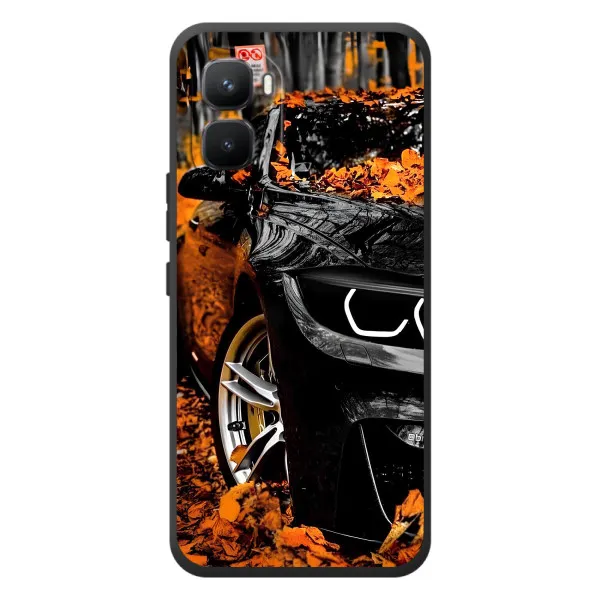 Чехол с принтом «Черная Машина» для Infinix GT 50 Pro