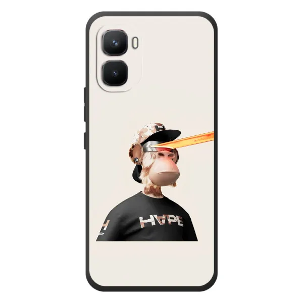 Чехол с принтом «обезьяна NFT в очках» для Infinix GT 50 Pro