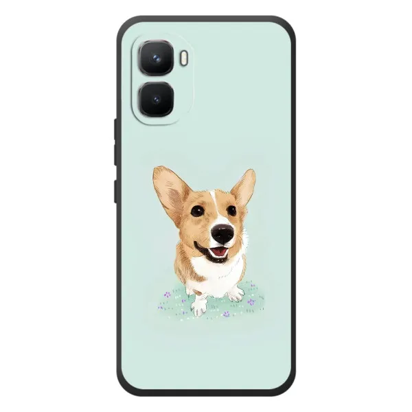 Чехол с принтом «Корги» для Infinix GT 50 Pro Чехол с принтом «Корги» для Infinix GT 50 Pro