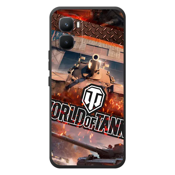 Чехол с принтом «World of Tanks» для Infinix GT 50 Pro Чехол с принтом «World of Tanks» для Infinix GT 50 Pro