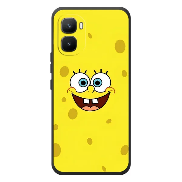 Чехол с принтом «Мордашка Спанч Боба» для Infinix GT 50 Pro