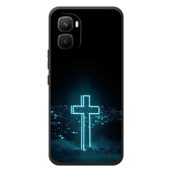 Чехол с принтом «Крест и город» для Infinix GT 50 Pro