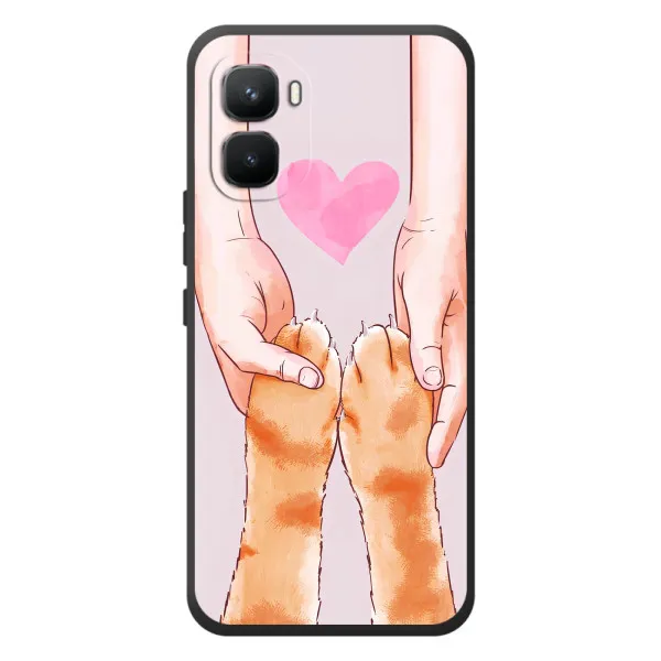 Чехол с принтом «Любовь к котикам» для Infinix GT 50 Pro