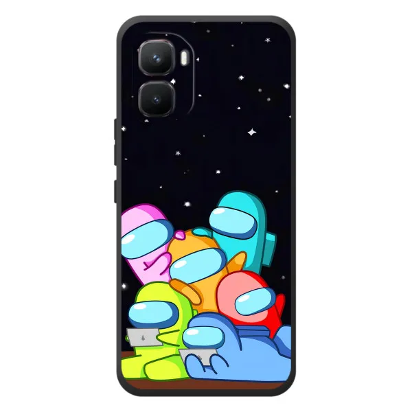 Чехол с принтом «Скины в космосе» для Infinix GT 50 Pro
