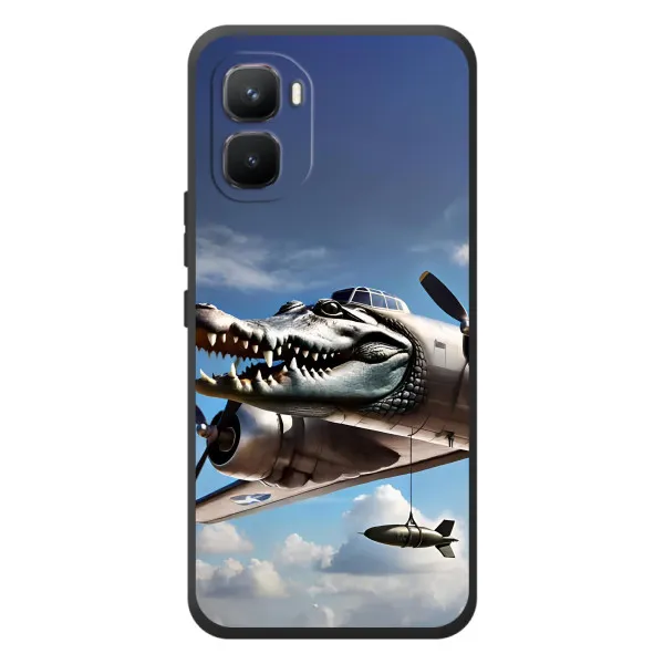 Чехол с принтом «Бомбардиро крокодило» для Infinix GT 50 Pro