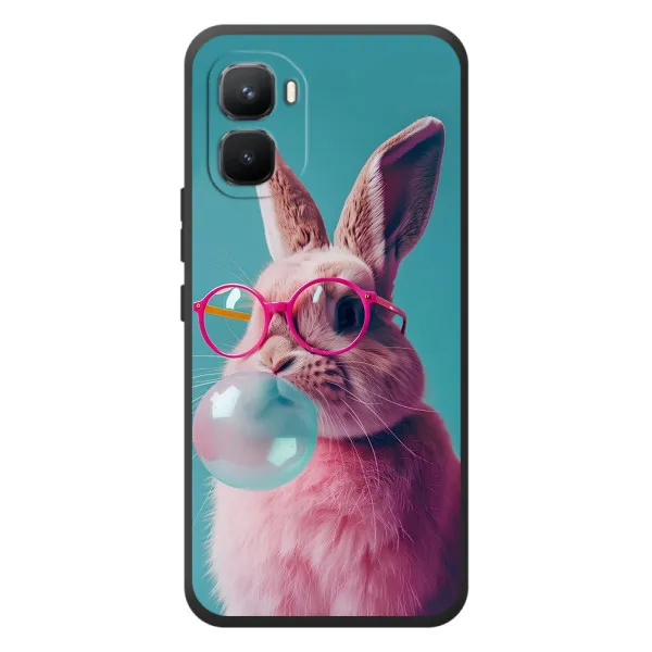 Чехол с принтом «Кролик в очках» для Infinix GT 50 Pro