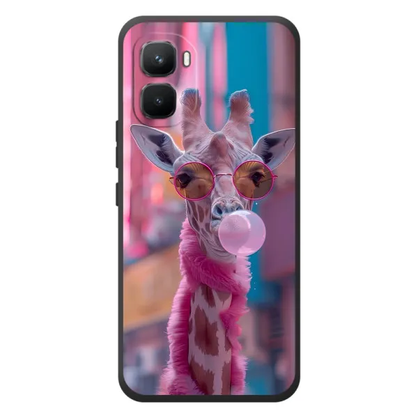 Чехол с принтом «Стильный жирав» для Infinix GT 50 Pro