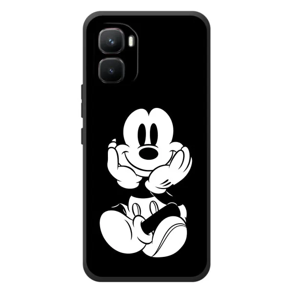 Чехол с принтом «Микки на черном» для Infinix GT 50 Pro