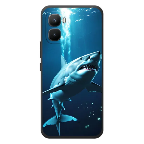 Чехол с принтом «Акула под водой» для Infinix GT 50 Pro
