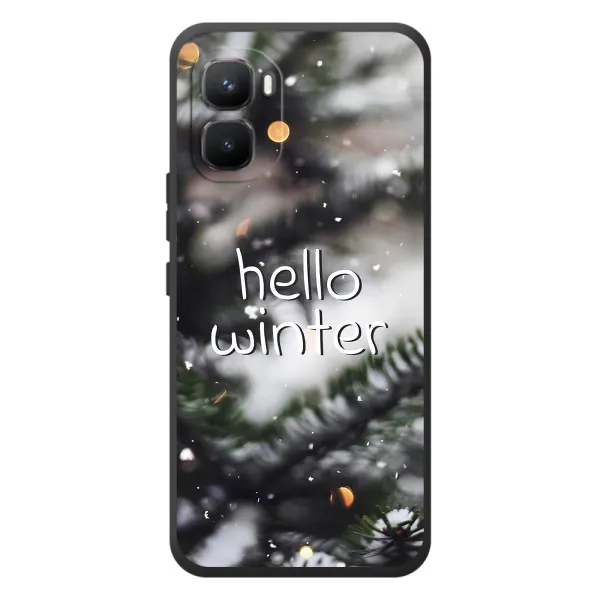 Чехол с принтом «Hello winter» для Infinix GT 50 Pro Чехол с принтом «Hello winter» для Infinix GT 50 Pro