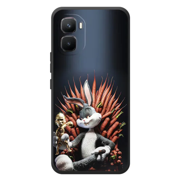 Чехол с принтом «Король Кролик» для Infinix GT 50 Pro
