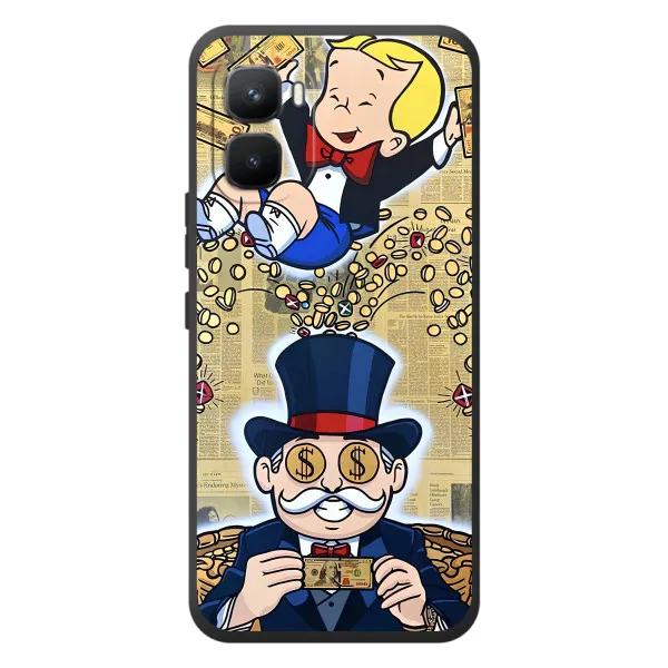 Чехол с принтом «Монополия Мен» для Infinix GT 50 Pro