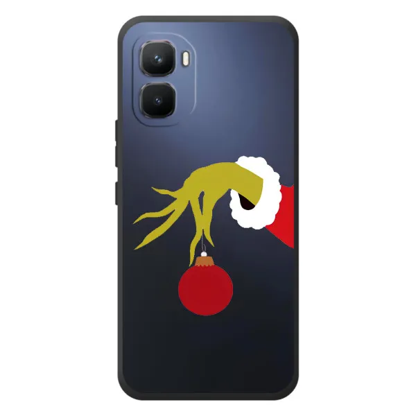 Чехол с принтом «Гринч с игрушкой» для Infinix GT 50 Pro