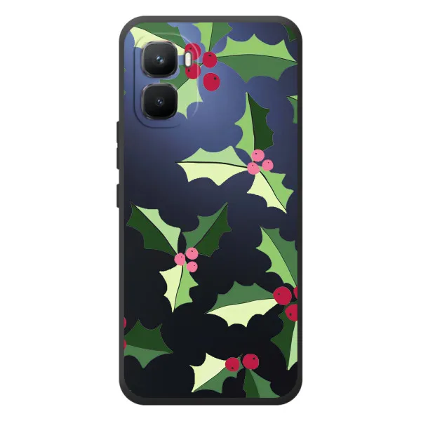 Чехол с принтом «Рождественский фон» для Infinix GT 50 Pro