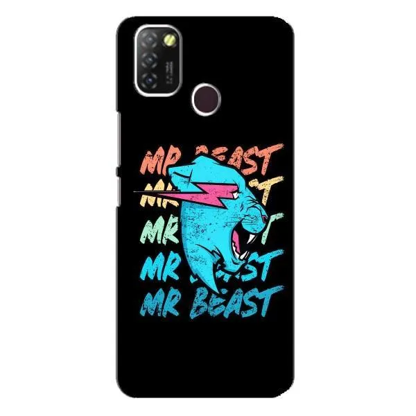 Чехол с принтом «logo Mr beast» для Infinix Hot 10 Lite