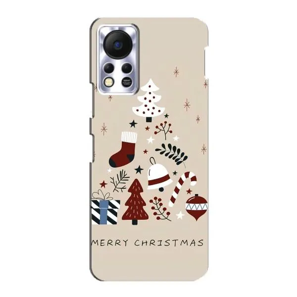 Чехол с принтом «Merry Christmas» для Infinix Hot 11s Чехол с принтом «Merry Christmas» для Infinix Hot 11s