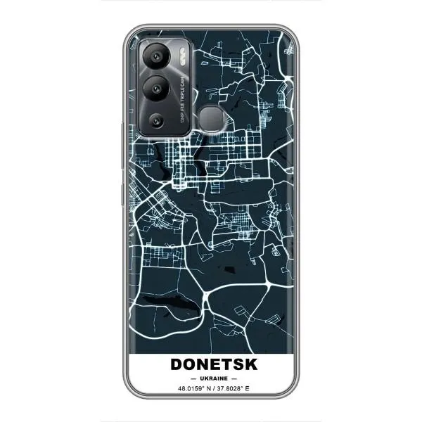 Чехол с принтом «Донецк» для Infinix Hot 12 Play