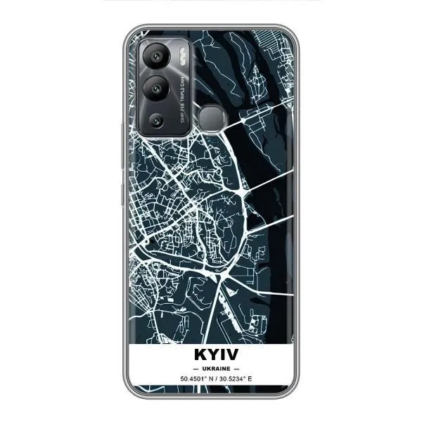 Чехол с принтом «Киев» для Infinix Hot 12 Play