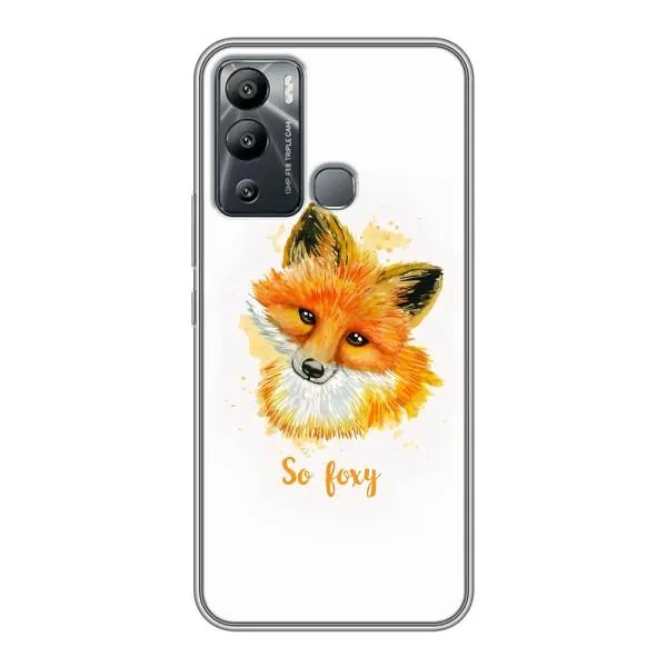 Чехол с принтом «Девочка Лиса» для Infinix Hot 12 Play Чехол с принтом «Девочка Лиса» для Infinix Hot 12 Play