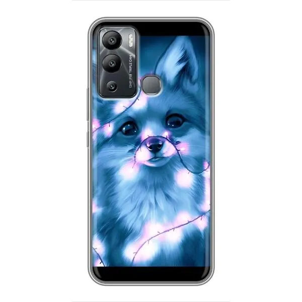 Чехол с принтом «Яркая лисичка» для Infinix Hot 12 Play Чехол с принтом «Яркая лисичка» для Infinix Hot 12 Play