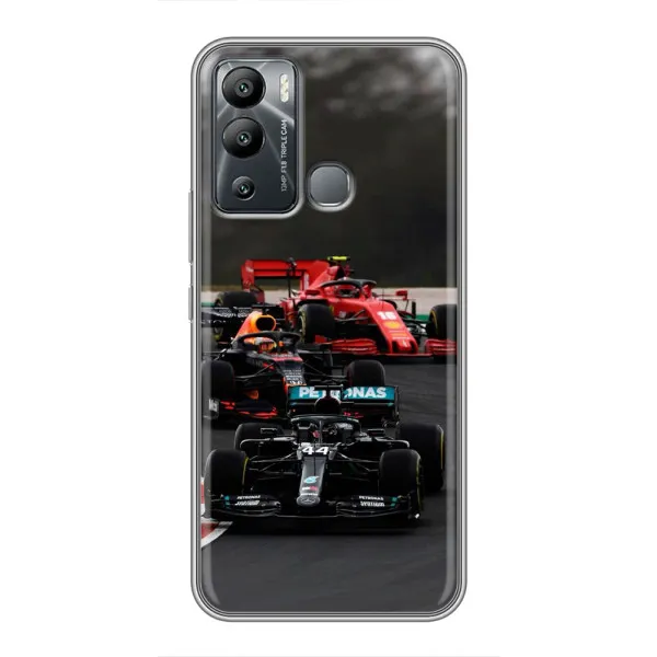 Чехол с принтом «Гонка Формула 1» для Infinix Hot 12 Play Чехол с принтом «Гонка Формула 1» для Infinix Hot 12 Play