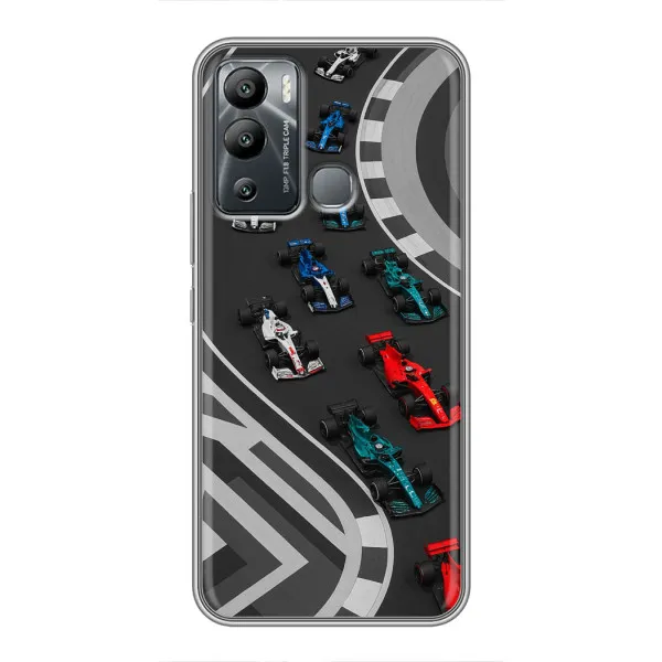 Чехол с принтом «Трасса Ф1» для Infinix Hot 12 Play Чехол с принтом «Трасса Ф1» для Infinix Hot 12 Play