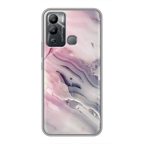 Чехол с принтом «Пурпурный Мрамор» для Infinix Hot 12 Play Чехол с принтом «Пурпурный Мрамор» для Infinix Hot 12 Play