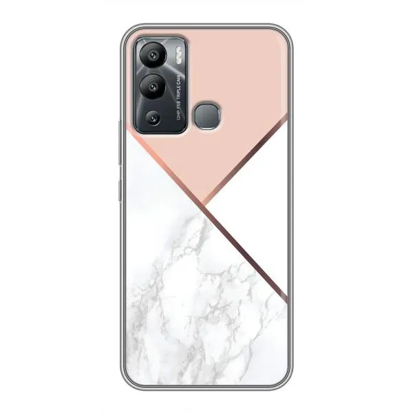 Чехол с принтом «Тройной мрамор» для Infinix Hot 12 Play Чехол с принтом «Тройной мрамор» для Infinix Hot 12 Play