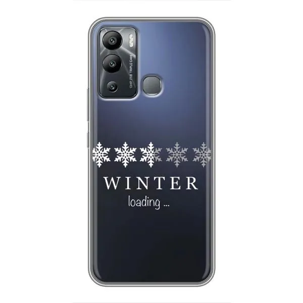 Чехол с принтом «Winter loading» для Infinix Hot 12i Чехол с принтом «Winter loading» для Infinix Hot 12i
