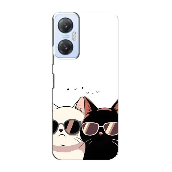 Чехол с принтом «Коты в очках» для Infinix Hot 20 (5G) Чехол с принтом «Коты в очках» для Infinix Hot 20 (5G)