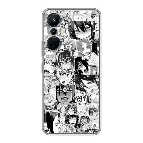 Чехол с принтом «Ahegao manga» для Infinix Hot 20 (4G) Чехол с принтом «Ahegao manga» для Infinix Hot 20 (4G)
